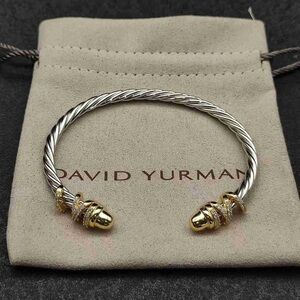 David Yurman 4mm Round-End Wrap Bracelet